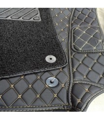 دواسات 7D متخصصة لسيارة سيات اتيكا ثلاث قطع